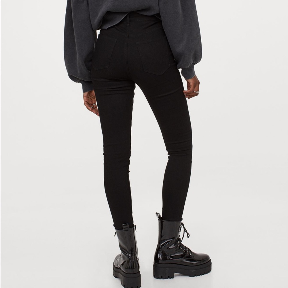 H&M black skinny jeans
